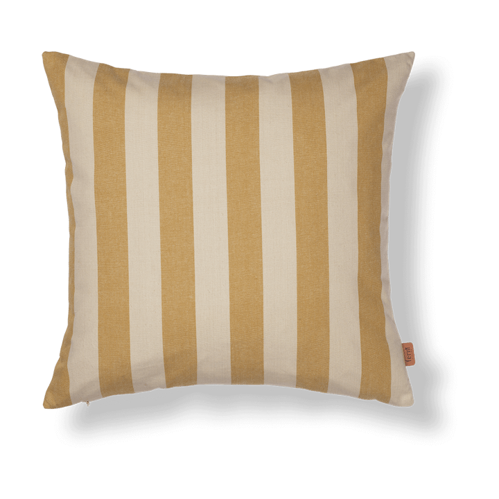 Strand outdoor pudebetræk 50x50 cm, Warm yellow-parchment ferm LIVING