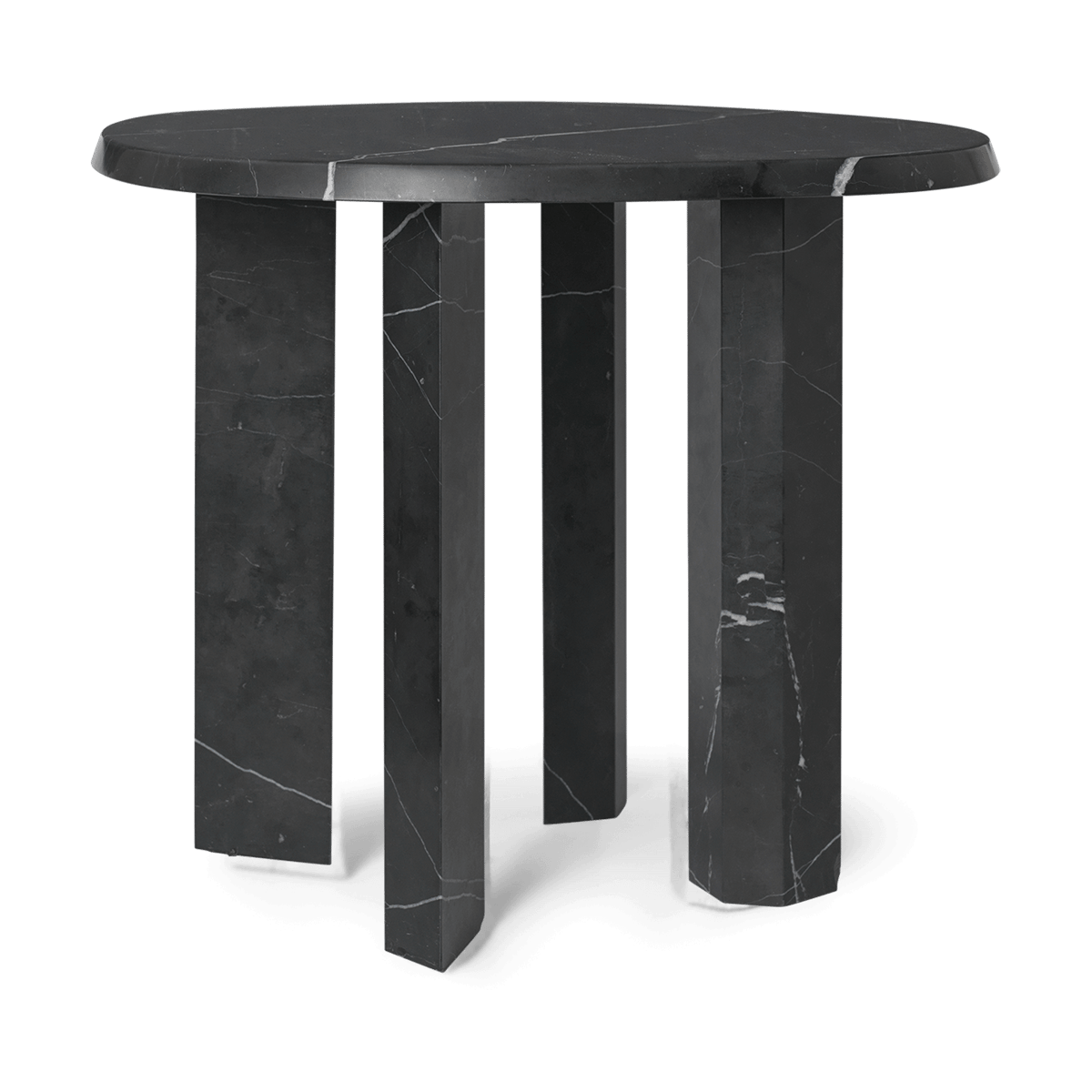 ferm LIVING Taula sidebord Ø54,4×45 cm Black