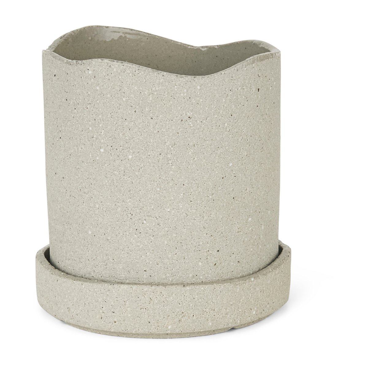 ferm LIVING Uneru krukke Ø13 cm Grey