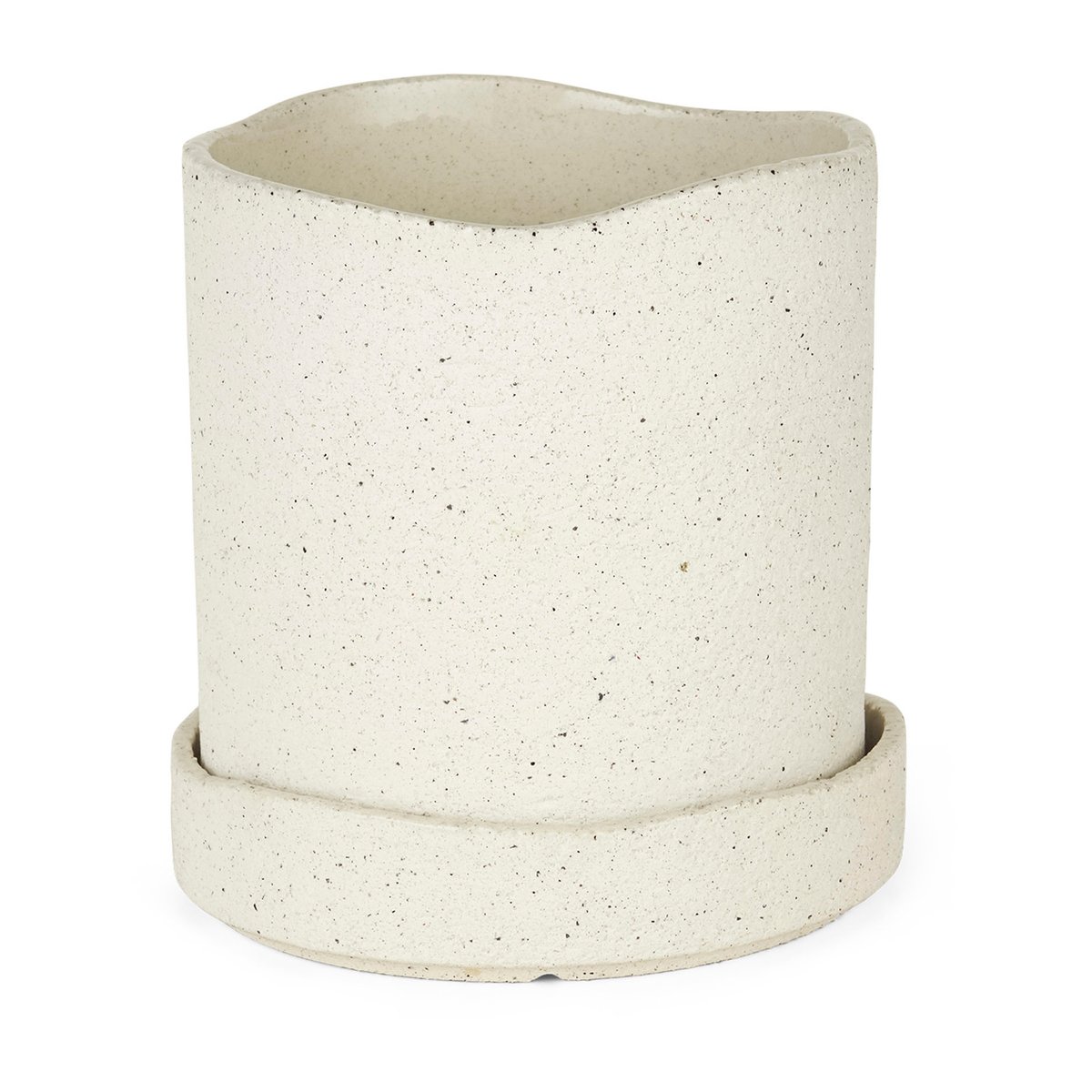 ferm LIVING Uneru krukke Ø13 cm White