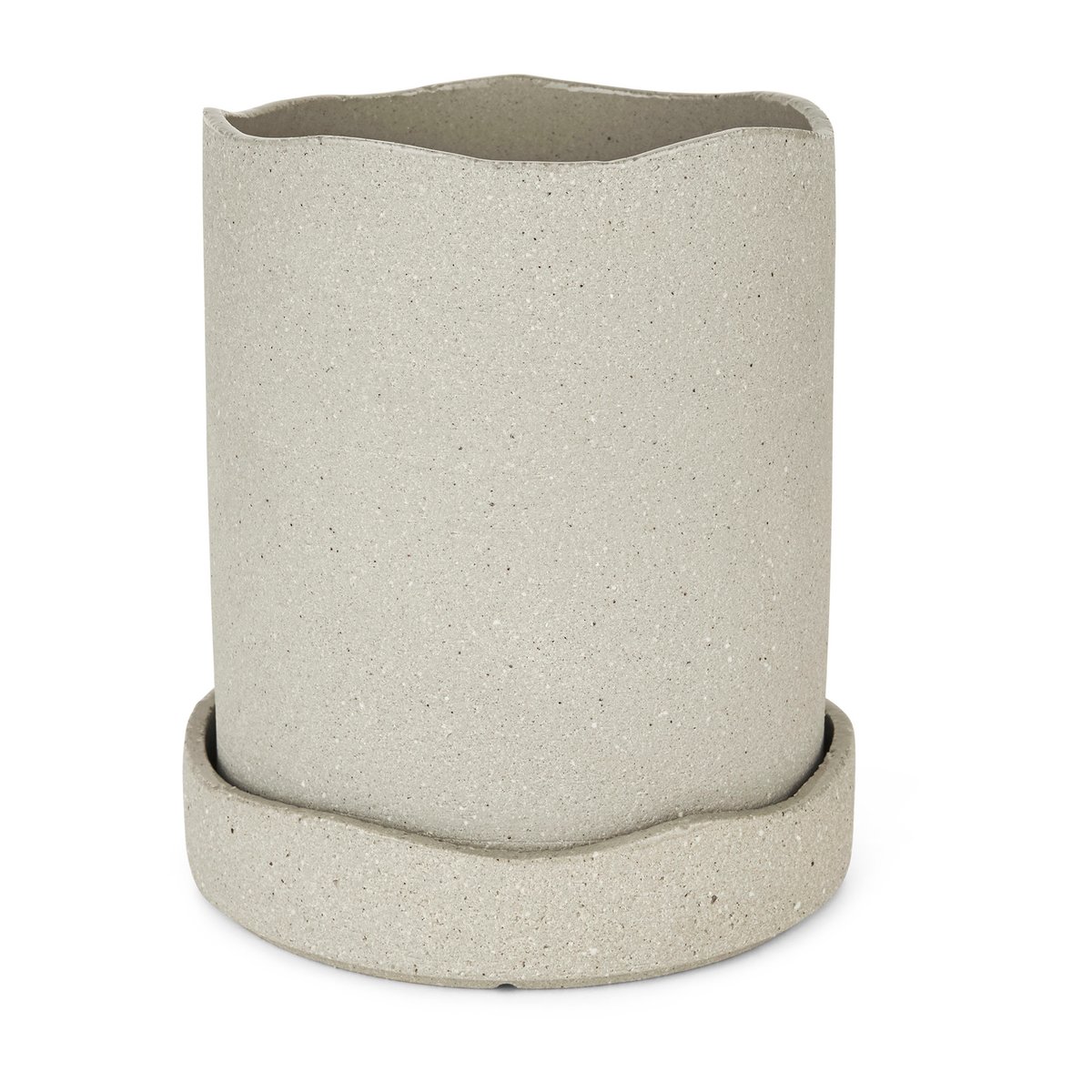 ferm LIVING Uneru krukke Ø16 cm Grey