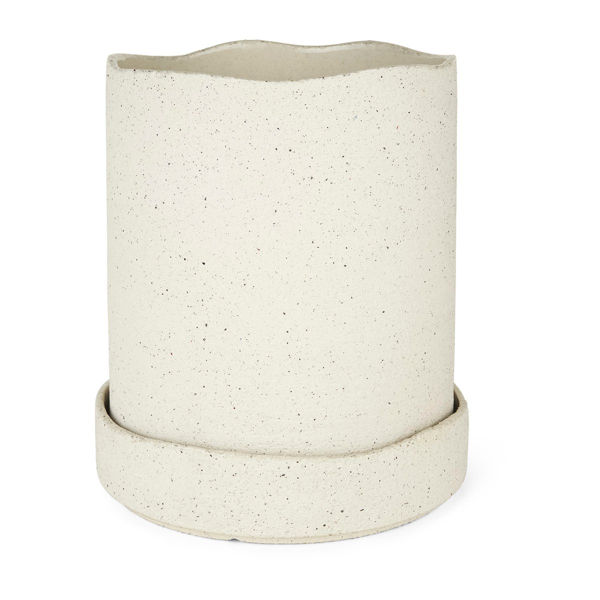 ferm LIVING Uneru krukke Ø16 cm White