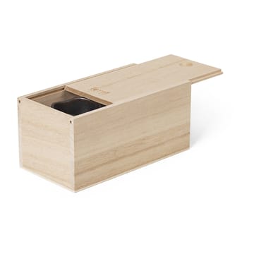 Uneru Mini krukke med fad 2 dele - Black - ferm LIVING