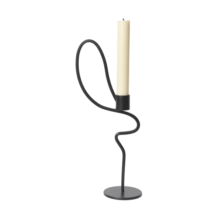 Valse lysestage high, Black ferm LIVING