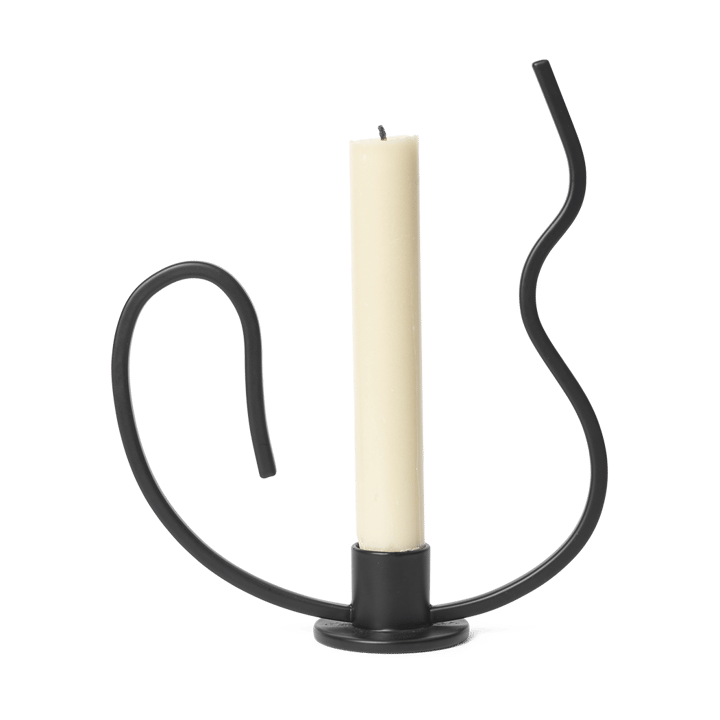 Valse lysestage low, Black ferm LIVING