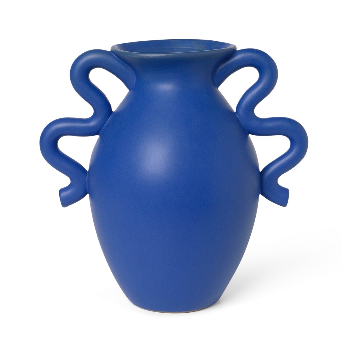 ferm LIVING Verso vase 27 cm Bright Blue