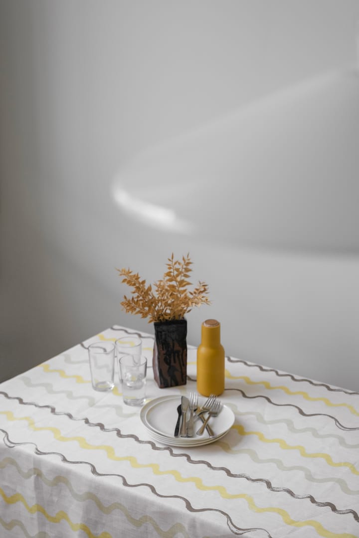 Randig borddug 149x250 cm, White-yellow Fine Little Day