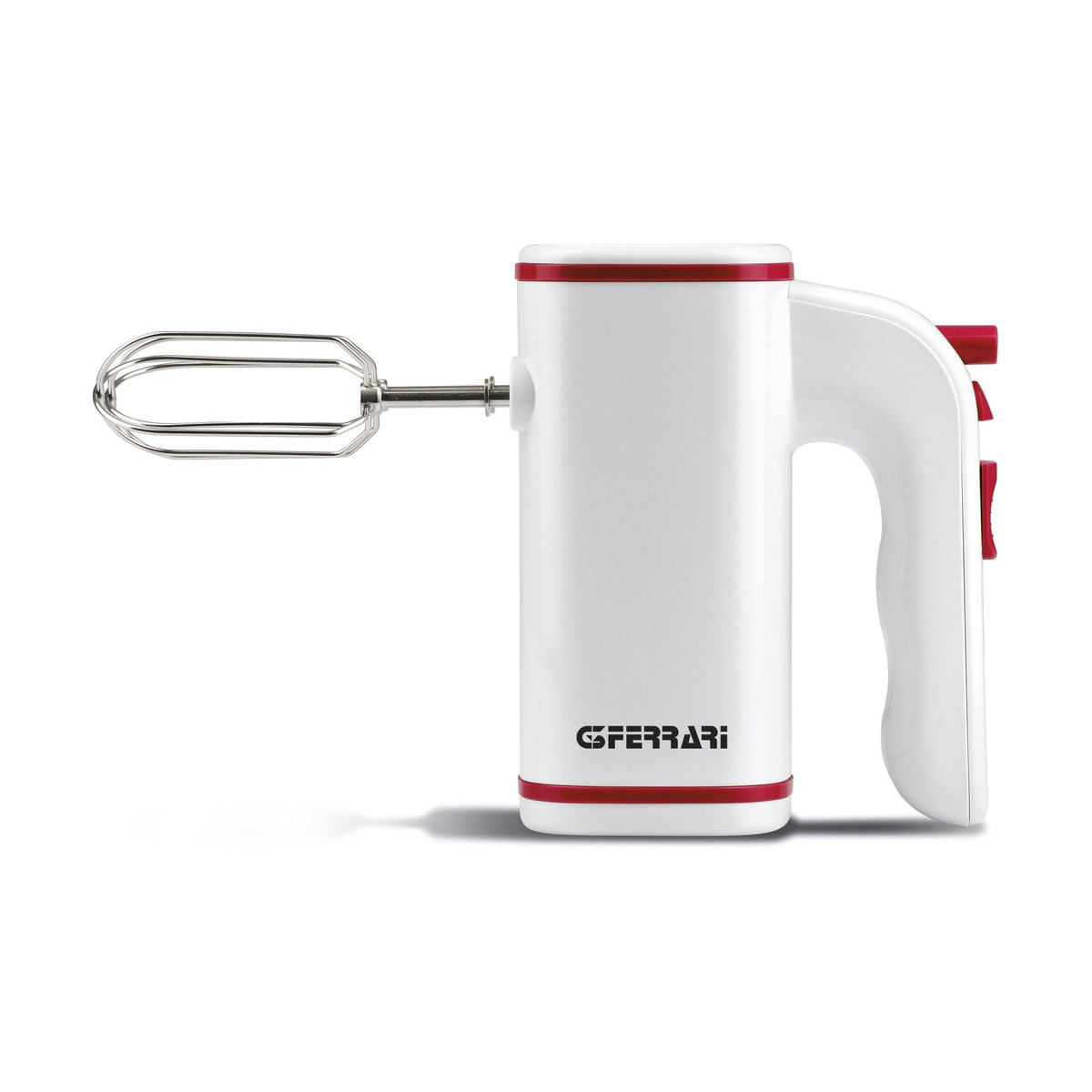 G3 Ferrari Dolcecuore håndmixer 17,5 cm Hvid-rød