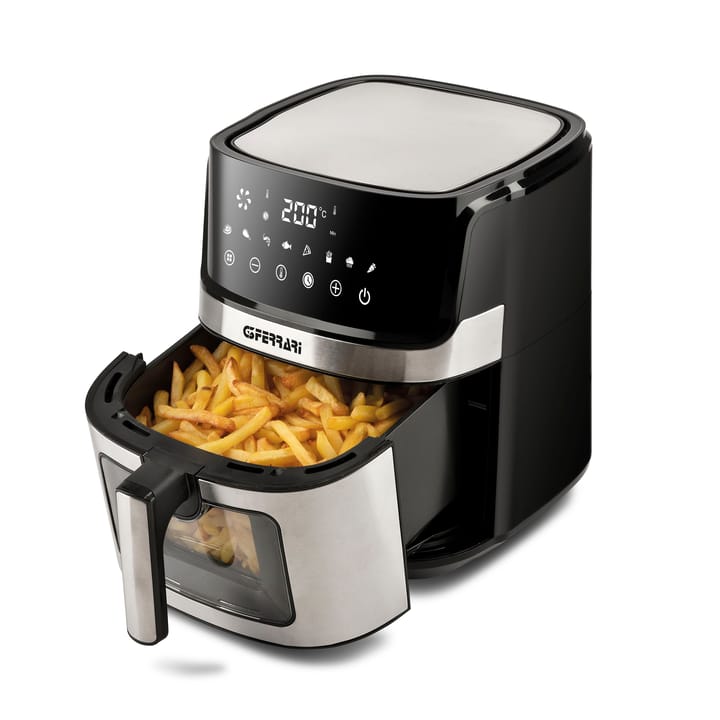 Friggisano visual air fryer 6,5 l, Sølv-sort G3 Ferrari