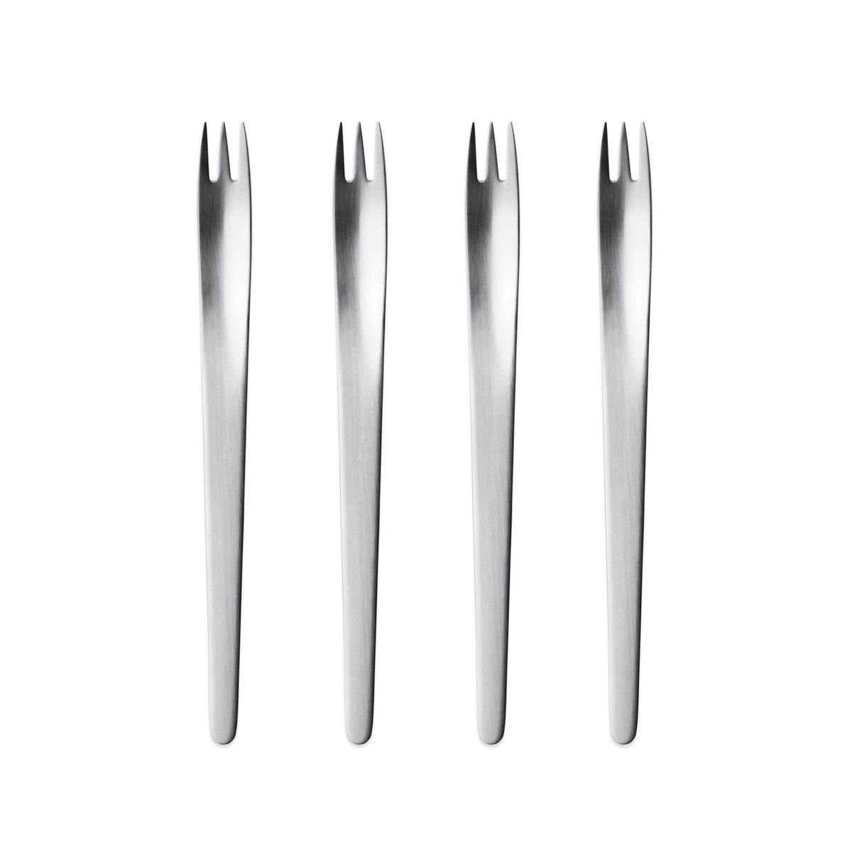 Georg Jensen Arne Jacobsen kagegaffel 4-pak