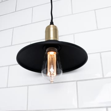 Disc pendel lampe mini - Matte black-brushed brass - Globen Lighting