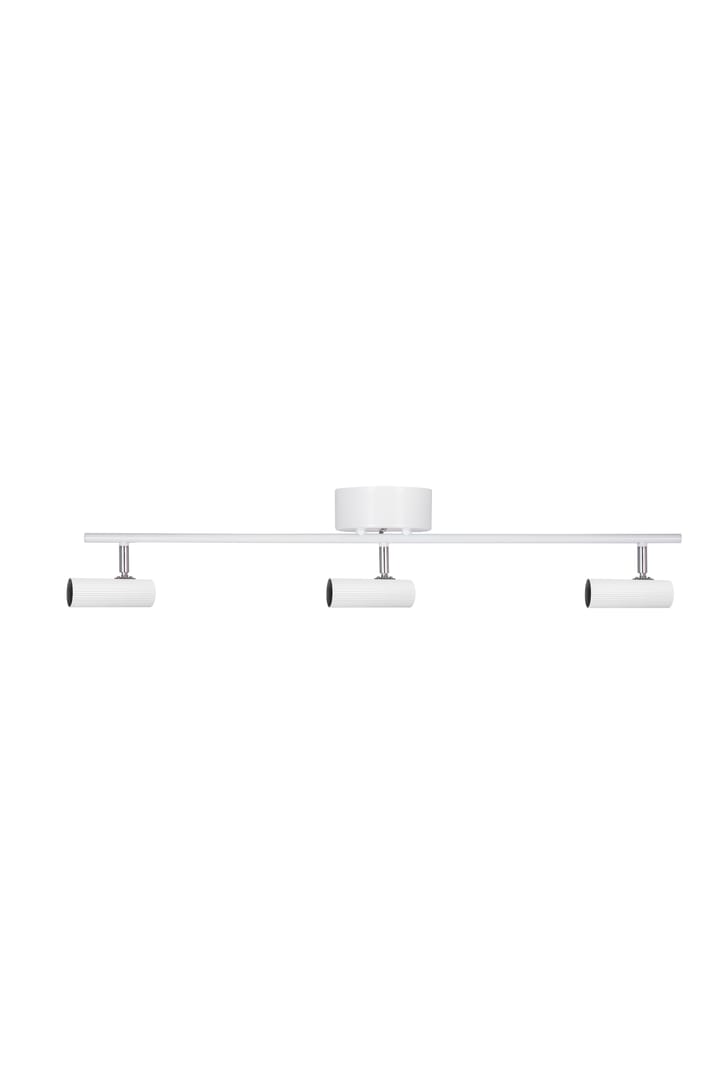 Hubble 3 Long plafond, Hvid/Krom Globen Lighting