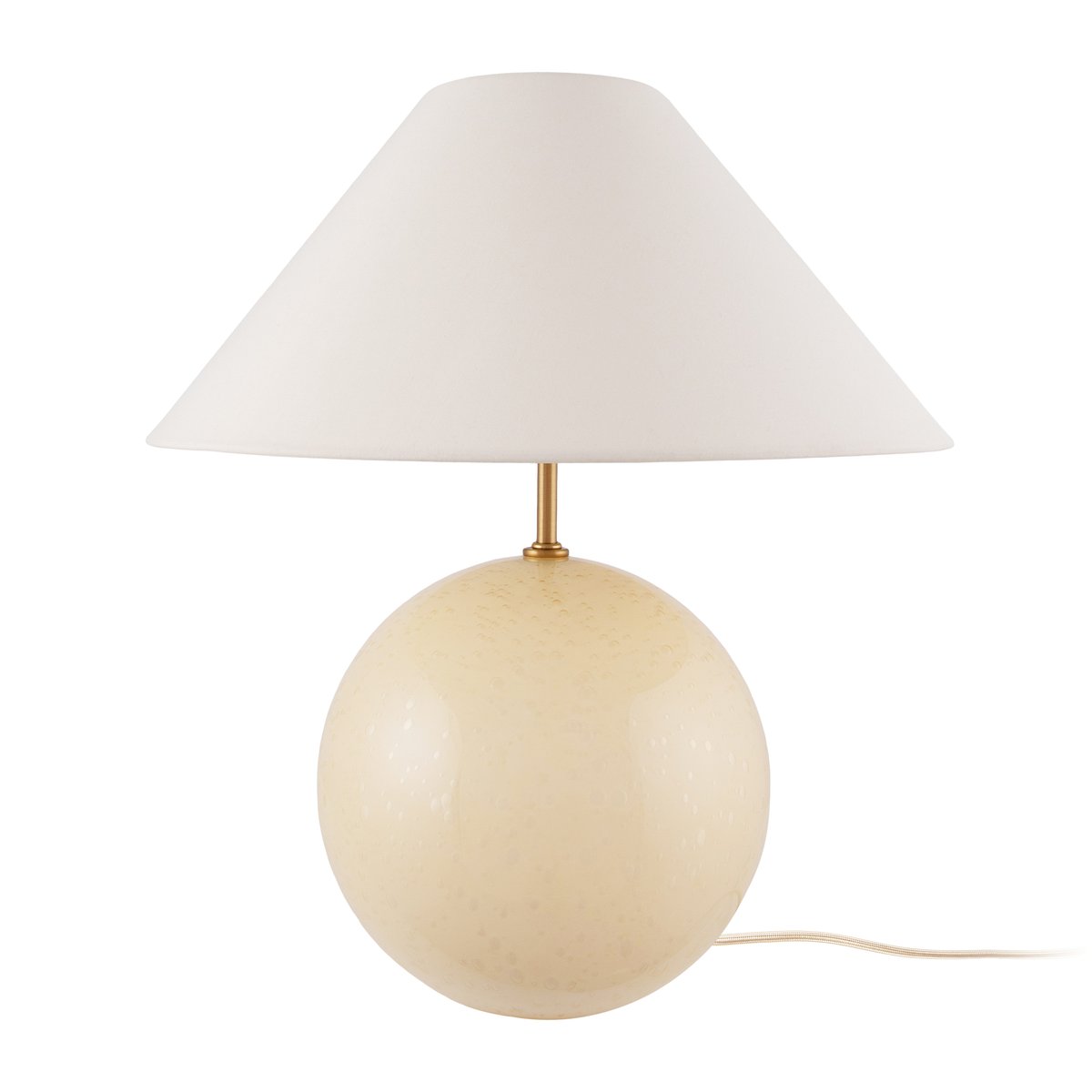 Globen Lighting Iris 35 bordlampe 39 cm Creme