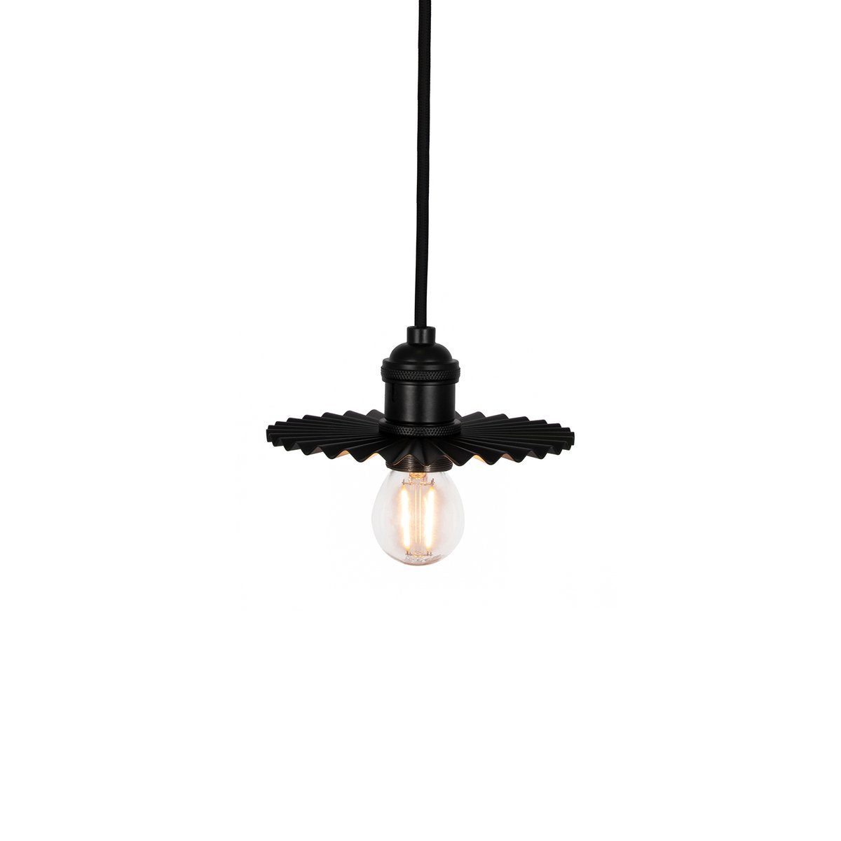 Globen Lighting Omega pendel Ø15 cm Sort