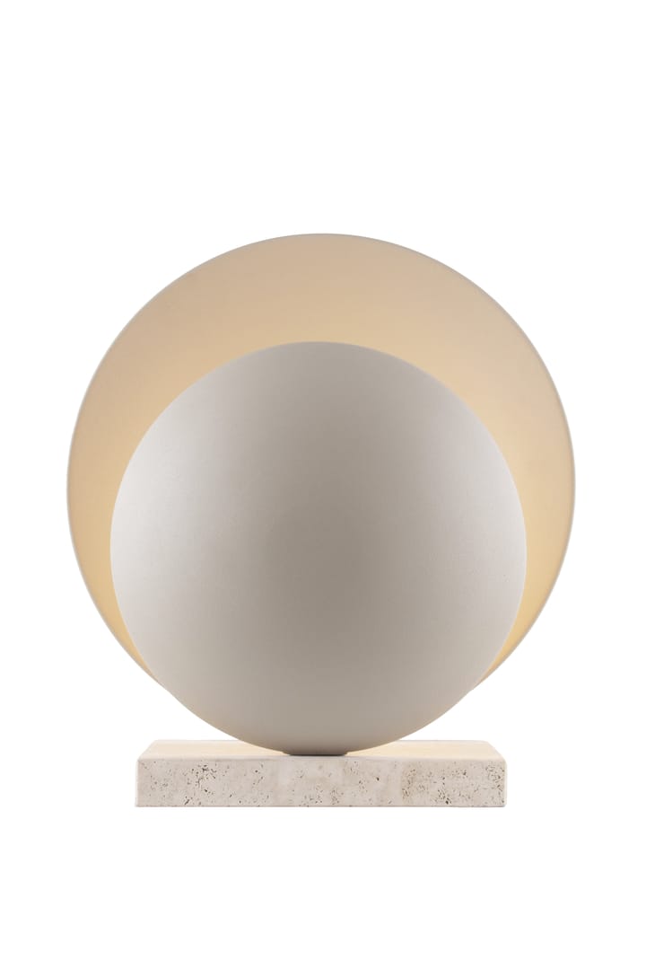 Orbit bordlampe, Beige/Travertin Globen Lighting