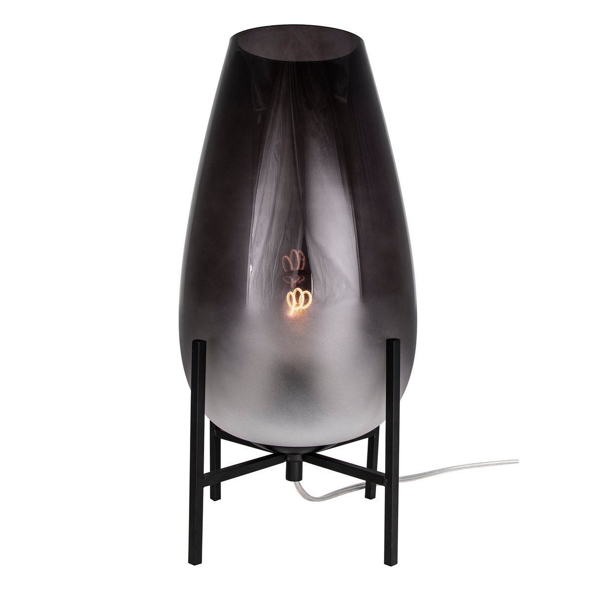 Globen Lighting Tulip bordlampe Smoke-grey