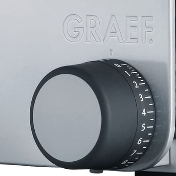 Graef Vivo Twin V22 skæremaskine tandet+glat klinge - Rustfrit stål - Graef