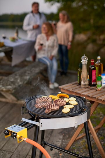 Hällmark grillplade vendbar Ø42 cm - Støbejern - Hällmark