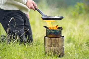 Hällmark portabel brændeovn - Rustfrit stål - Hällmark