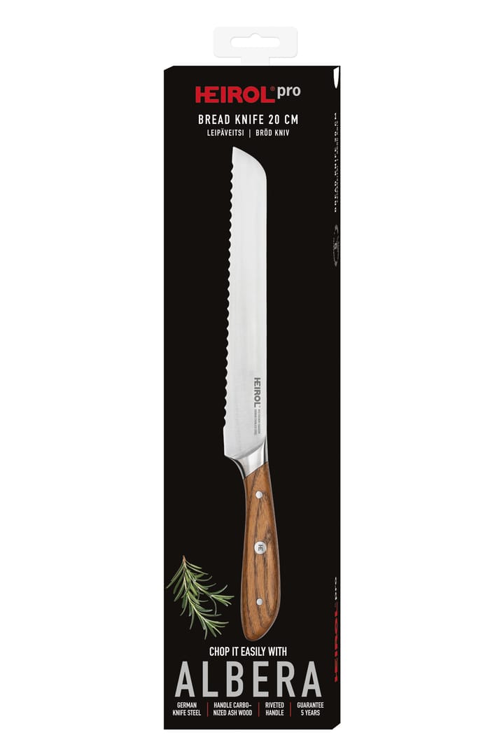 Heirol albera brødkniv, 20 cm Heirol