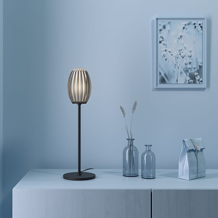 Tentacle bordlampe 50 cm, Sort/Røgfarvet Herstal