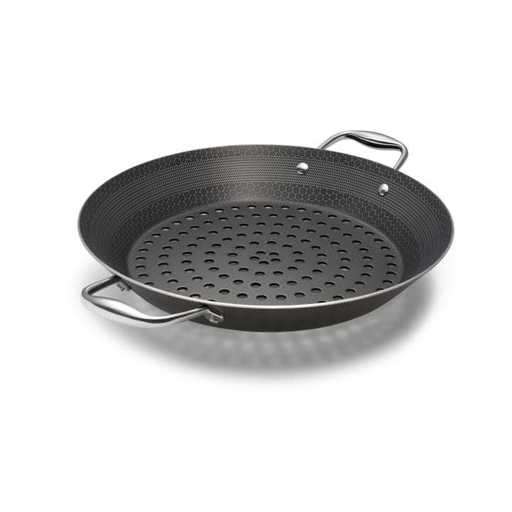 Hexclad bbq grillpande 30 cm - Sølv - Hexclad