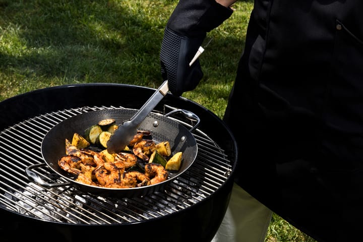 Hexclad bbq grillpande 30 cm, Sølv Hexclad