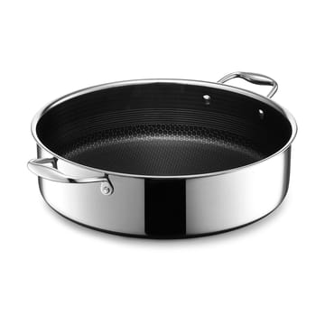 Hexclad hybrid sautépande 6,6 L - Sølv - Hexclad