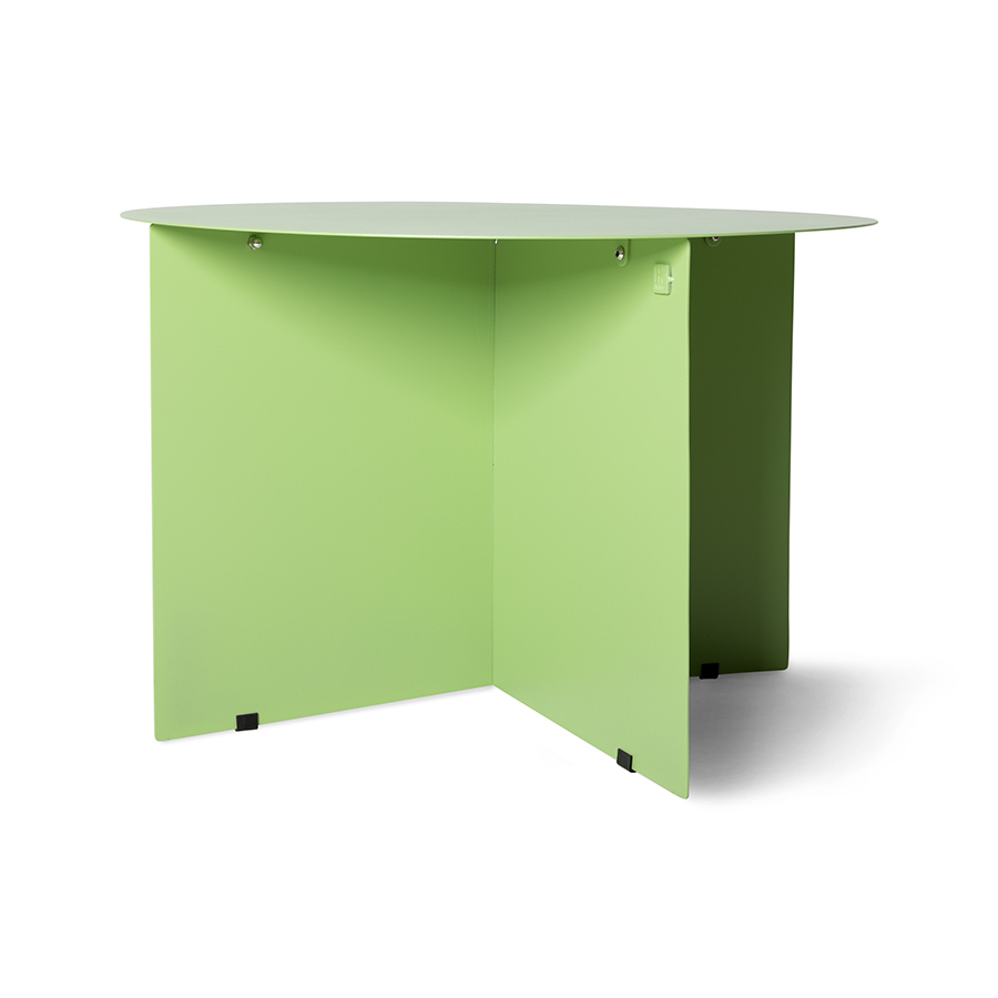 HKliving Bord rund Ø60×40 cm Grøn