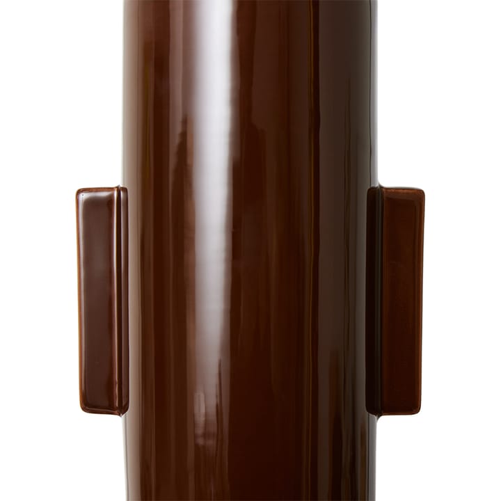 Ceramic vase large 42,5 cm, Espresso HKliving