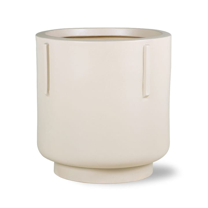 Fodet krukke 42x43 cm - Cream - HKliving