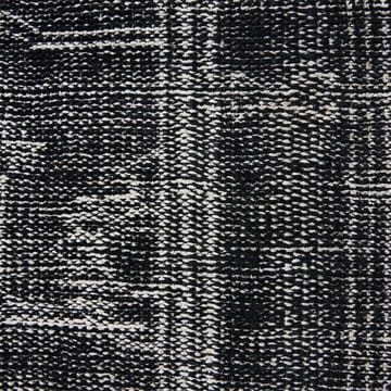 HKliving uldtæppe 200x300 cm - Black/Grey - HKliving