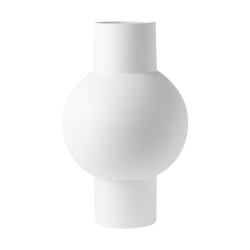 HKliving HKliving vase M 21 cm Matt White