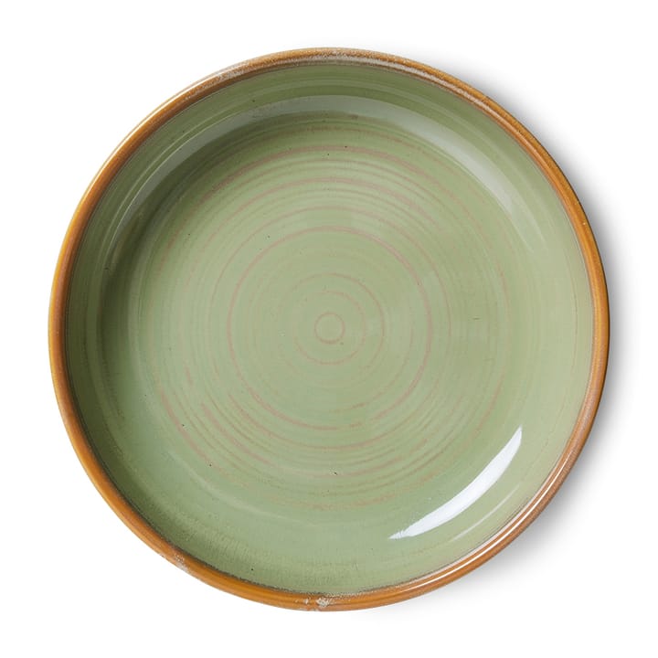 Home Chef dyb tallerken large Ø21,5 cm, Moss green HKliving