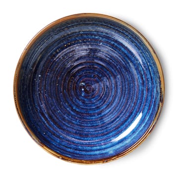 Home Chef dyb tallerken large Ø21,5 cm - Rustic blue - HKliving