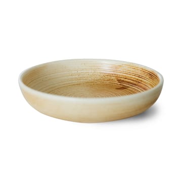 Home Chef dyb tallerken large Ø21,5 cm - Rustic cream/Brown - HKliving