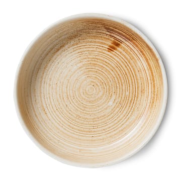 Home Chef dyb tallerken large Ø21,5 cm - Rustic cream/Brown - HKliving