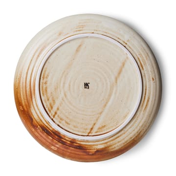 Home Chef dyb tallerken large Ø21,5 cm - Rustic cream/Brown - HKliving