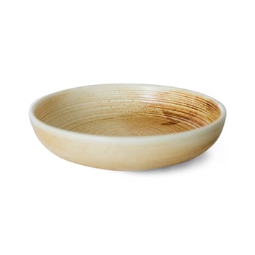 Home Chef dyb tallerken medium Ø19,3 cm - Rustic cream/Brown - HKliving