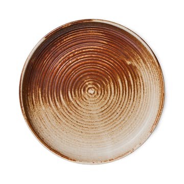 Home Chef dyb tallerken medium Ø19,3 cm - Rustic cream/Brown - HKliving