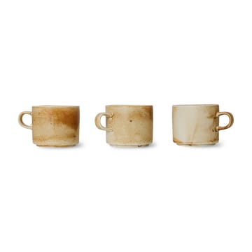 Home Chef kop med underkop 22 cl - Rustic cream/Brown - HKliving