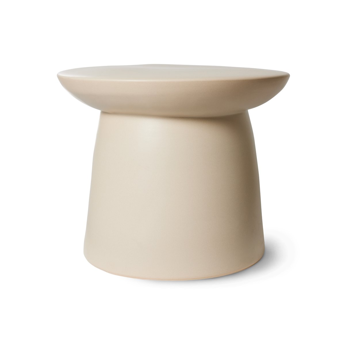 HKliving Sidebord L Ø46×37 cm Cream