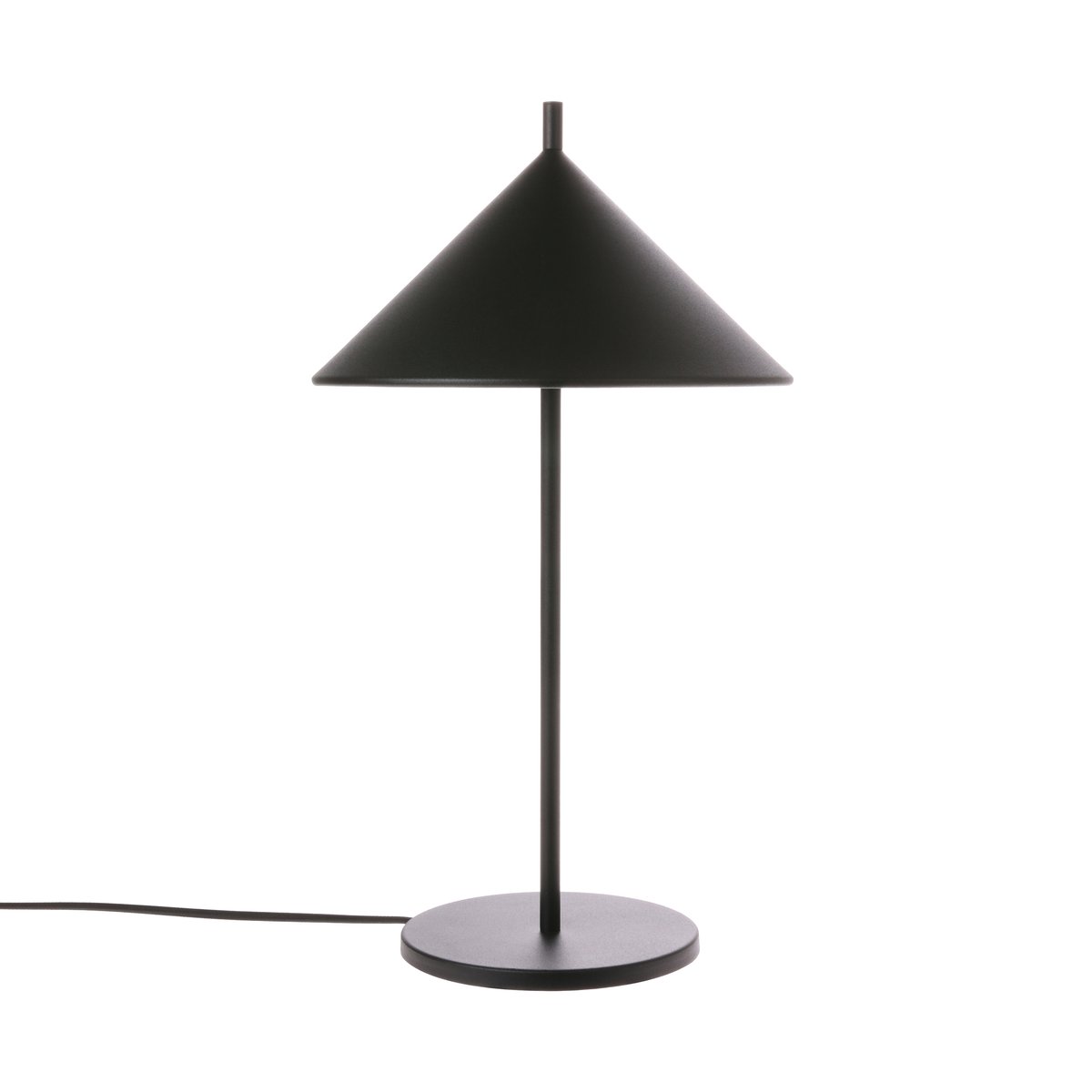 HKliving Triangle bordlampe Sort