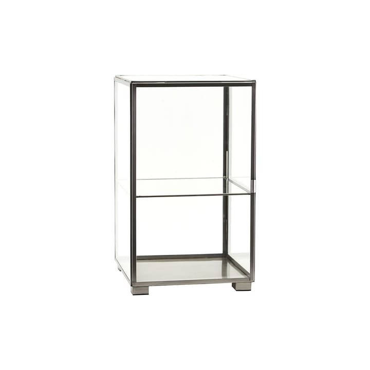 House Doctor udstillingsskab 25x41 cm, Glas med zinkfinish House Doctor