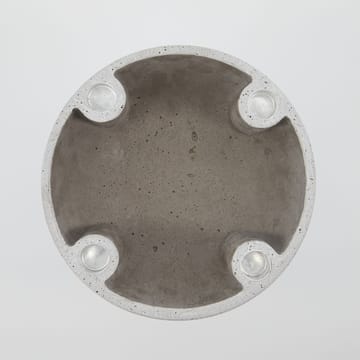 Marb lysestage Ø20 cm - Beton - House Doctor