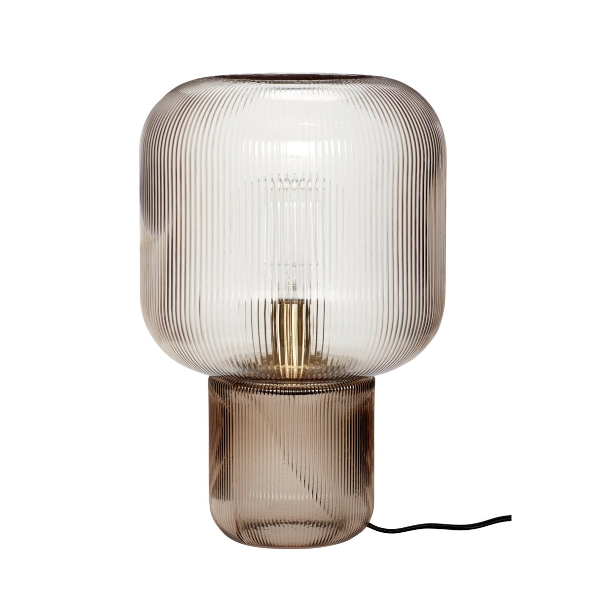 Hübsch Bordlampe Ø27 cm Røg