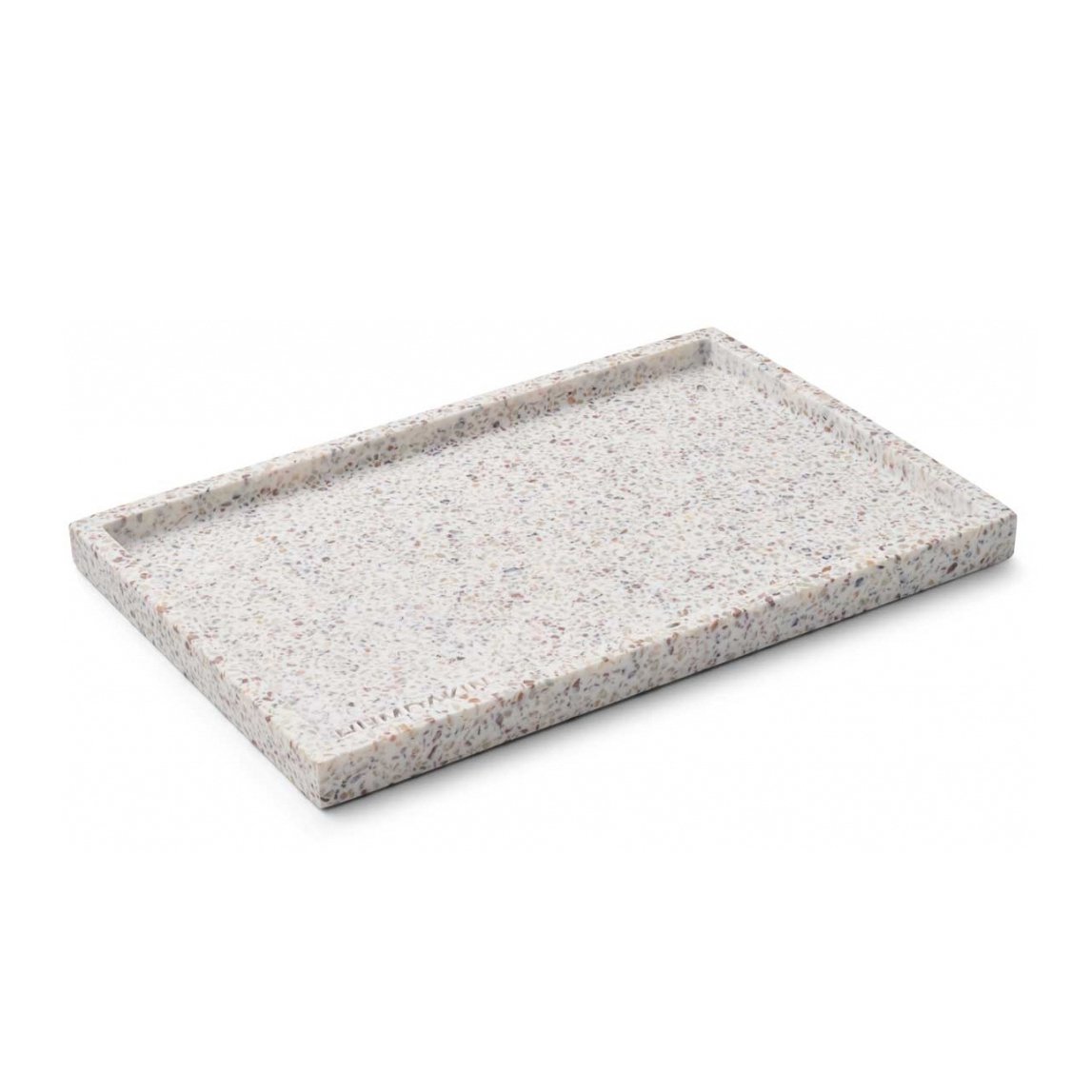 Humdakin Humdakin Terrazzo bakke 30×20 cm White/Brown