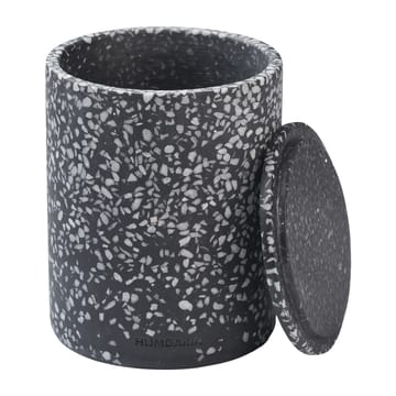 Humdakin Terrazzo vase med låg Ø13 cm - Black - Humdakin