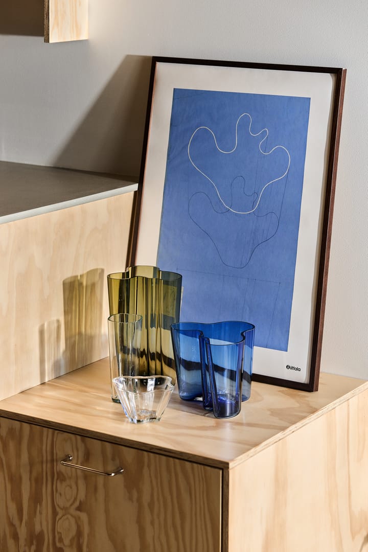 Aalto Art Sketch blue plakat, 50x70 cm Iittala