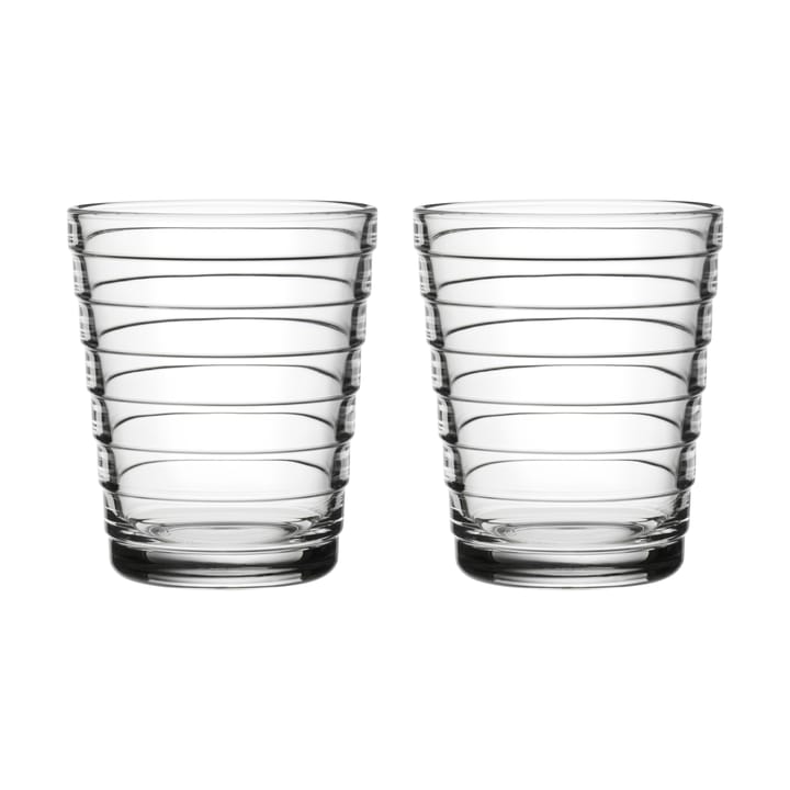 Aino Aalto drikkeglas 2 stk - 22 cl - klar - Iittala